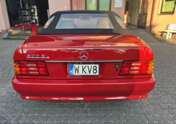 Mercedes-Benz SL cena 82900 przebieg: 182142, rok produkcji 1990 z Otwock małe 407